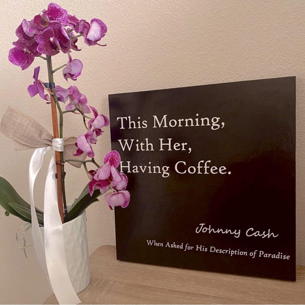 ~ Handcrafted Sign ~